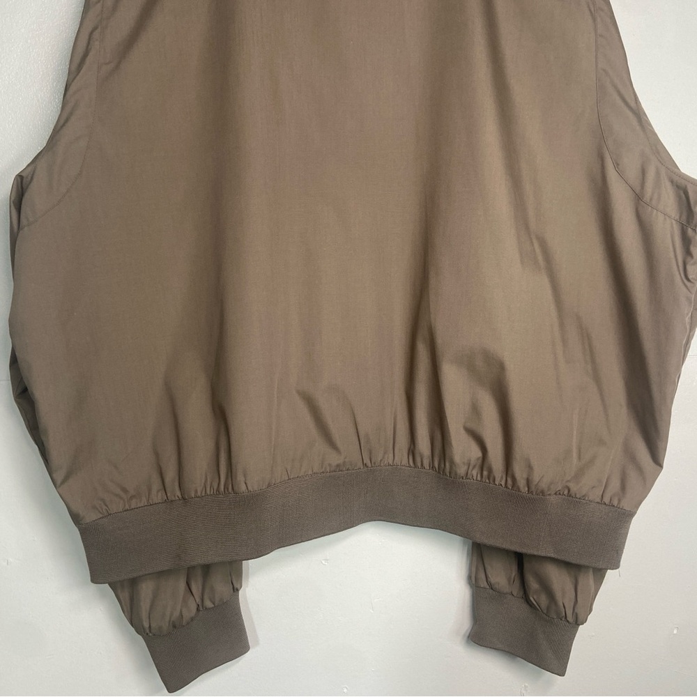Vintage Members Only Racer Jacket Mens XXL Khaki Lightweight Zip Up Bomber Coat - Picture 13 of 16